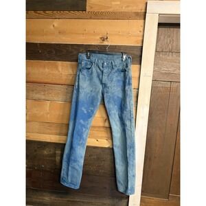 Vintage Levis Bleached Jeans 30X32 Mens 100% Cotton